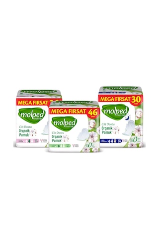 Molped Pure & Soft Hijyenik Ped Süper Mega Paket 112 Adet