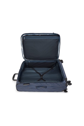 Kıplıng New Youri Spin L Büyük Boy Tekerlekli Valiz Desenli 3d K Blue Mavi