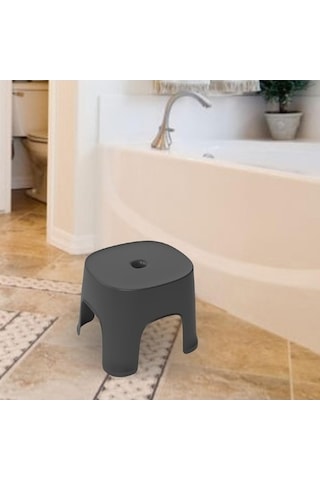 Flybuy Bosphorusboutique Suntek Siyah Banyo Taburesi, Mutfak, Ofis, Oturma Odası Kullanım İçin Diğer