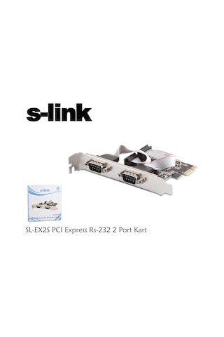 Sl-ex2s Pcı Express Rs-232 2 Port Kart