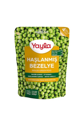 Yayla Haşlanmış Bezelye 6 x 700 G