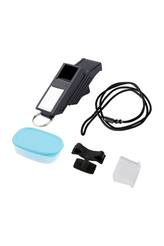 Homyl Kordonlu Düdük Açık Hava Voleybol Siyah-gümüş Siyah Gümüş Çok Renkli