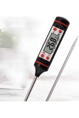 Epinox Profesyonel Dijital Gıda Termometresi Dt-03 Gümüş - Siyah