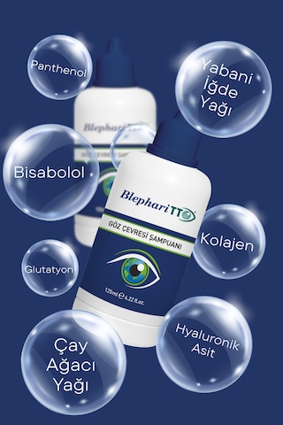 Tto Blepharitto Göz Çevresi Bakım Şampuanı 125 Ml
