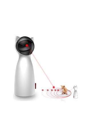 Dailytech Otomatik Led İnteraktif Kedi Lazer Oyuncağı