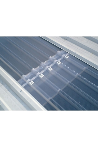 3 Adet Polikarbon Trapez Şeffaf 3 Mm 90x200 3 Adet 5.4 M2