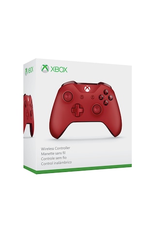 Microsoft Xbox One Wireless Controller Kırmızı (Wl3-00028) Pc Uyu