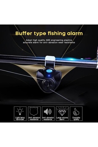 MSO Olta Balıkçılık Kamış Misina Balık Ses ve Işık Alarm