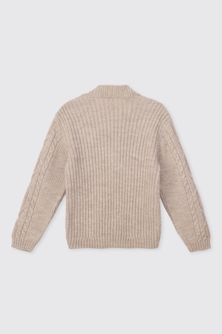 Panço Erkek Bebek Triko Bej Hırka 2621bb82002 Krem