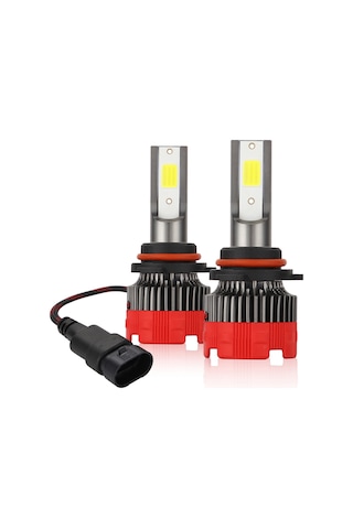 Youtek Motosiklet Ve Araba Led Farları - 6000lm 6000k Soğuk Beyaz Işık, 30w 360 Derece Aydınlatma, Ip65 Su Geçirmez 2 Adet