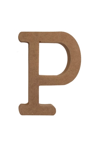 Na Neşeli Ahşap 15 Cm 18 Mm Ahşap P Harfi.boyanabilir Ahşap Harf.ahşap Boyama Ürünü.ham Ahşap Harf Model Neseli234568137