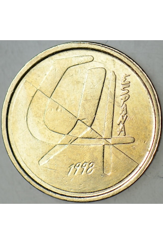 İspanya 5 Peseta 1998.