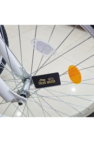 Jant Reflektörü Set 2 Adet Sarı - 2 Adet Beyaz - Mtb Bisiklet