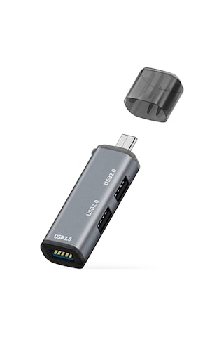 Büro Ev Ofis Cihazları İçin Usbc-1xusb3.0 2xusb2.0 Hub