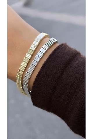 Marka Model Kadın 14 K Bileklik Gold Kadın Tasarım Bileklik Altın