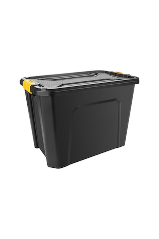 Kamp Malzemeleri Düzenleyici Derin Organizer Set 18 Litre X 4 Ad Siyah
