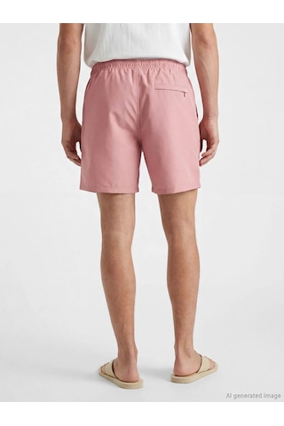 Lc Waikiki Pembe Kısa Boy Erkek Deniz Şortu