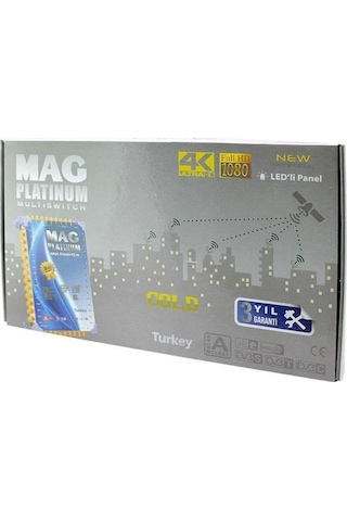 Mag Platinum 10-32 Kaskatlı Uydu Santrali
