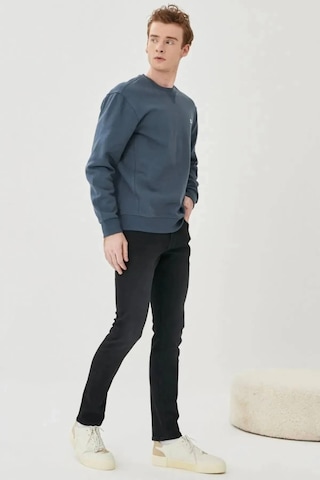 Lee Luke Slim Fit Düşük Bel Denim Esnek Jean Kot Pantolon Siyah