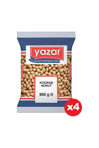 Yazar Koçbaşı Nohut 4 x 900 G