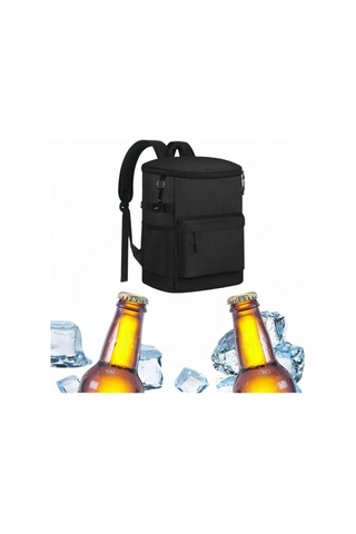 Dolıty Sırt Çantası Soğutucu Benzersiz Taşınabilir Siyah Siyah