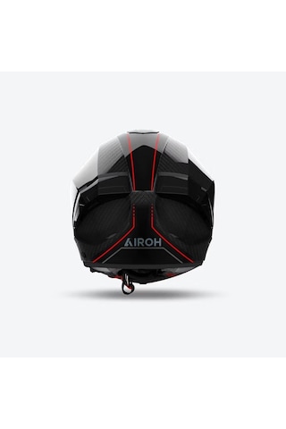 Aıroh Matryx Carbon Stylısh Gloss Kapalı Kask Carbon - Kırmızı