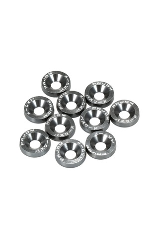 Youmex 10 Adet Titanyum Renkli Çelik Levha Alüminyum Araç Bumper Yıkama Yorulmaz Somun Ve Mafsal Seti 8 Renkten Seçim