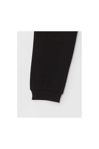 LC Waikiki Lcw Kids Siyah Beli Lastikli Kız Çocuk Kalın Jogger Eşofman Altı New Black