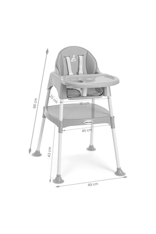 Wellgro Pretty 3İn1 Çalışma Masalı Mama Sandalyesi