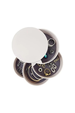 Bayev 2 Adet 4 Katlı Döner Takı Organizeri Takı Kutusu Organizer