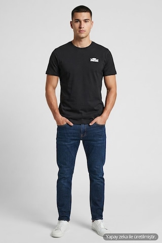 Hummel Slater Erkek Tişört SIYAH