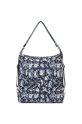 Hem Sırt Hem De Omuz Kadın Çantası Smart Bags 1205 Mavi Rose Mavi - Bej