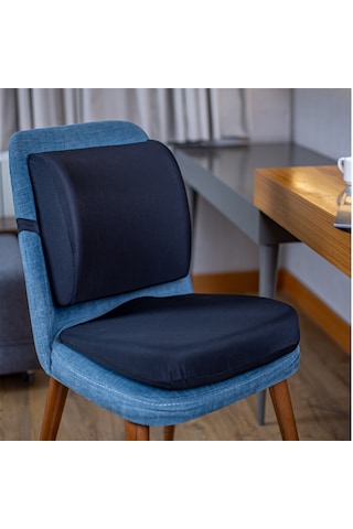 SimpleThePillow Visco Anatomik Minder Sandalye Oturma Minderi Visco Foam Serinletici Minder 42*40*9*2