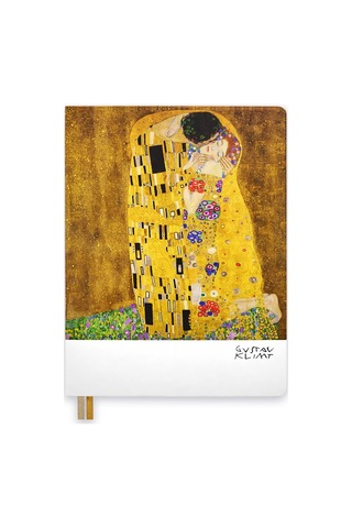 19x25 Ciltli Gallery - Klimt The Kiss Çok Renkli