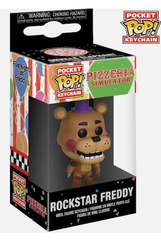 Funko Pop Pocket Keychain Rockstar Freddy