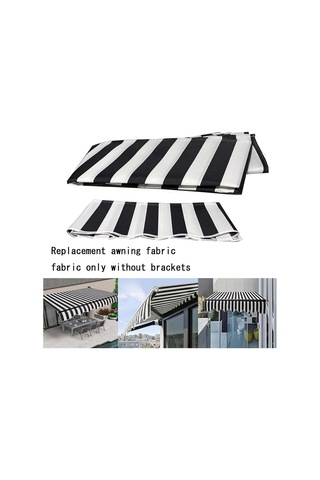 Veranda Gölgeliği İçin Yedek Kumaş, Sadece Kumaş, Güneşlik, Tente, Barınak, Kapı, Pencere, Teras, Avlu, Balkon, Restoran İçin Su Geçirmez Polyester Kanvas 3,6 X 3 M 3,6 X 3 M 12 X 10 Fit Diğer