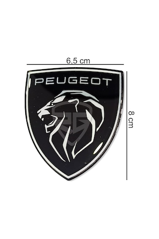 Peugeot Logo 3D Arma Amblem Sticker