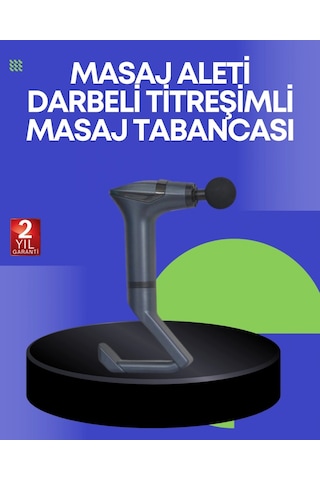 Titreşimli Şarjlı Masaj Aleti 3in1 Fonksiyonel Çok Amaçlı Model