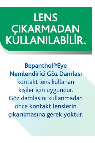 Bepanthol Eye NeMLendirici Göz DaMLası Çoklu Doz 10 ML