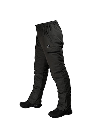 Erkek Su Geçirmez Trekking Pantolon Fiyort Kodiak Siyah