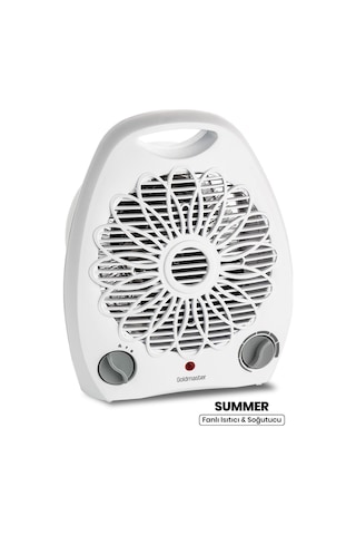 Goldmaster Summer Beyaz 2000 W Isıtıcı Fan