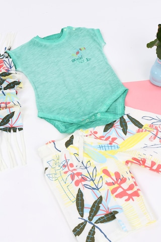 Toontoy Erkek Bebek Üçlü Takım Yeşil