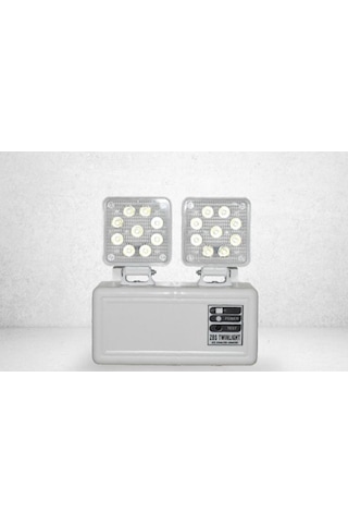 Acil Aydınlatma Armatürü 2X9F Ledli, Akülü
