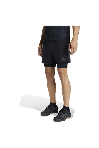 Adidas Erkek Şort D4t 2ın1 Shorts Kf6431 Siyah