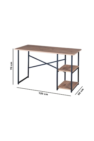 Çalışma Masası Raflı Ofis Laptop Bilgisayar Masası 1001