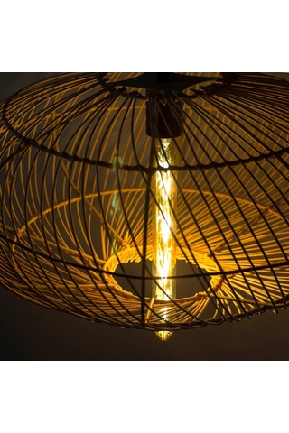 Bambu Aydınlatma: Ellips 50Cm