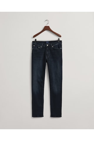 Gant Erkek Siyah Extra Slim Fit Jean Pantolon Düz 1000178 Siyah