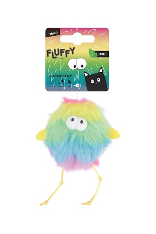 M-pets Fluffy Zee Catnipli Kedi Oyuncağı Multicolor