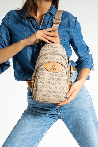 Baginn Kadın Body Bag Göğüs Çantası Vegan Deri 27 17 Cm Günlük Kullanıma Uygun Suni Deri Badybag Vizon