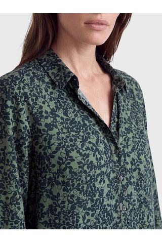 LC Waikiki Lcw Grace Yeşil Desenli Kadın Gömlek Green Prınted